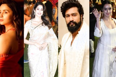 Ganesh Chaturthi: Ajay Devgn, Madhuri Dixit, Shraddha Kapoor And Others Attend Ambani Family's Grand Puja