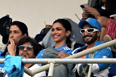From Shah Rukh Khan to Deepika Padukone, Stars Descend at Narendra Modi Stadium for IND vs AUS Final