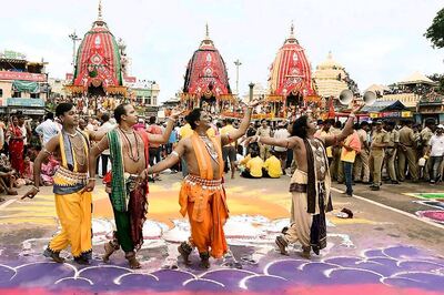 Jagannath Rath Yatra Starts in Ahmedabad, PM Modi Greets People