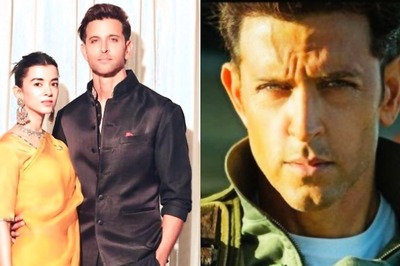 Saba Azad Reacts to Beau Hrithik Roshan’s Fighter Poster as Squadron Leader Shamsher Pathania; See Here