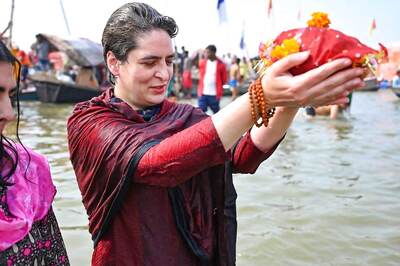 Will Priyanka's Holy Dip Help the Congress Swim Against the Current in UP or will it Hit Rock Bottom?