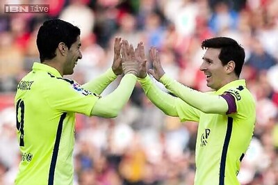 La Liga: Suarez, Messi score as Barcelona win 3-1 at Granada