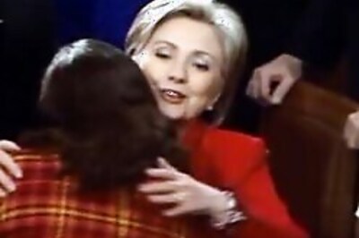 Reminded of 'bell-bottom days', Hillary cries