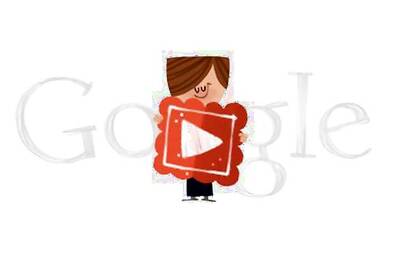 Valentine's Day: Google doodles a love song