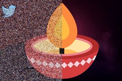 Did you tweet with #HappDiwali? Find yourself in Twitter's after-Diwali diya mosaic