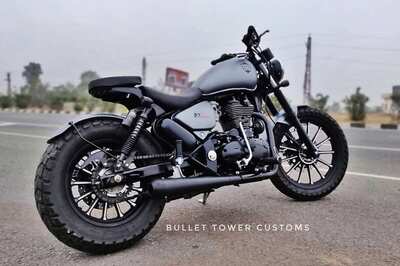 This Modified Royal Enfield Thunderbird 350 with a Doze of Scrambler Styling Looks Dynamic