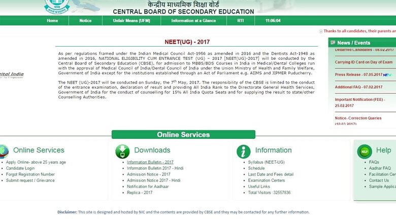 Cannot Nullify NEET UG 2017, Says Supreme Court