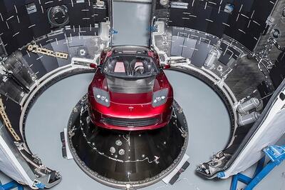 Mars Ready Tesla Roadster Images Teased by Elon Musk