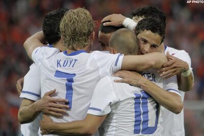 WC warmup: Netherlands hammer Ghana 4-1