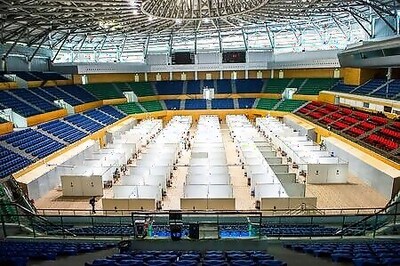 Vietnam turns Danang stadium into field hospital amid virus outbreak