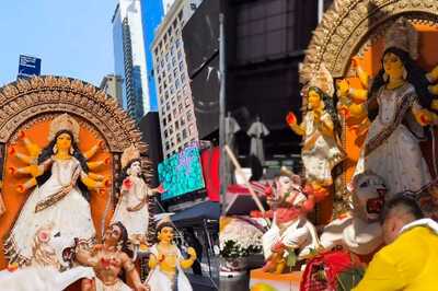 'Wholesome’: NYC's Times Square Hosts Durga Puja For The First Time