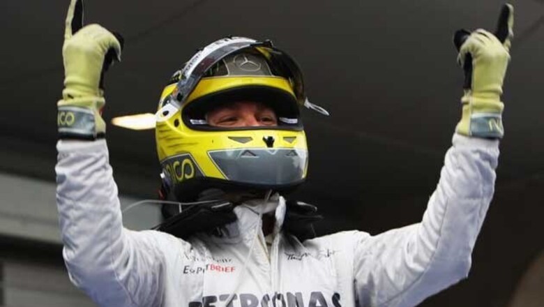 Nico Rosberg best in 1st practice session at Belgian GP