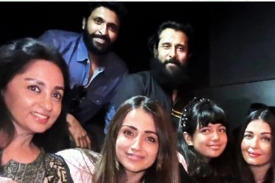 Aishwarya Rai Bachchan Watches Ponniyin Selvan I With Daughter Aaradhya and Team In Chennai; Pics