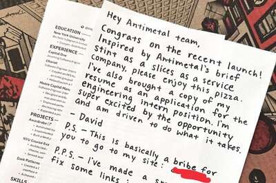 Man Delivers Pizza To CEO Along With His Resume: '100% Getting An Interview'