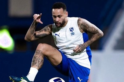 Neymar Returns to Training With Al Hilal For The First Time After Prolonged Injury Layoff