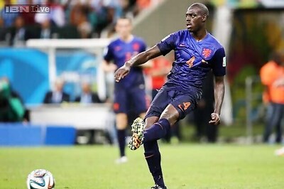 World Cup 2014: Dutch defender Bruno Martins Indi not fit for Chile clash