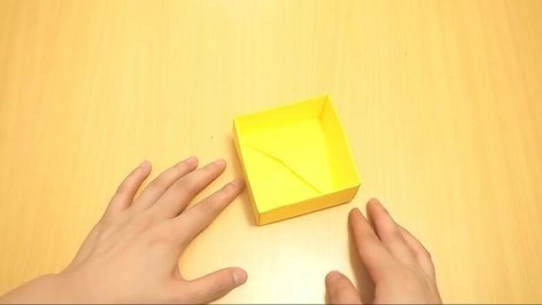 How to Fold a Divider for an Origami Box