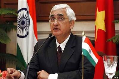 Situation on LoC a lot better: Salman Khurshid