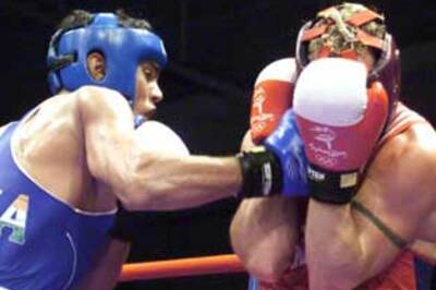 Jitender clinches bronze in World Cup boxing