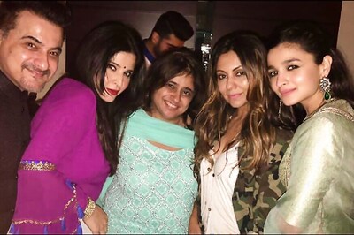 Sidharth Malhotra, Alia Bhatt, Gauri Khan, Karan Johar Have a Blast At Ekta Kapoor Pre-Diwali Bash