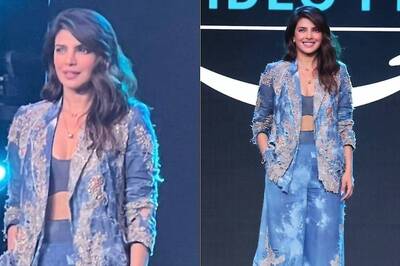 Priyanka Chopra Is A Boss Lady In This Blue Pantsuit; 10/10, What Do You Think?
