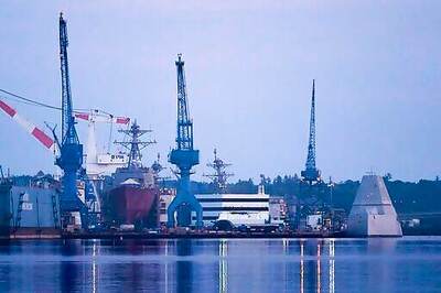 Warship To Be Named For LBJ Heads To Ocean For Sea Trials