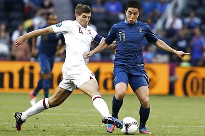 England-France tie ends in a 1-1 draw