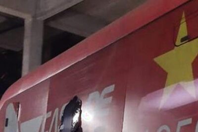 Brazilian Football Club Bahia Team Bus Hit by Explosive on the Way to a Game