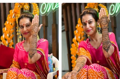 Payal Rohatgi-Sangram Singh Wedding: Lock Upp Runner Up Shines Bright In Pink Outfit As She Flaunts Her Mehendi