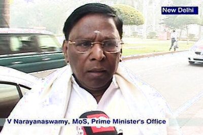 BJP not interested in halting corruption: Narayanasamy