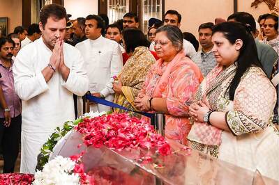 Arun Jaitley's Mortal Remains to Be Kept at BJP HQ Before Cremation at Nigambodh Ghat Today