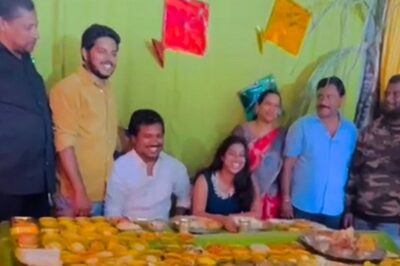 Eluru Couple Surprises Son-in-law By Serving him 379 Food Items On Makar Sankranti