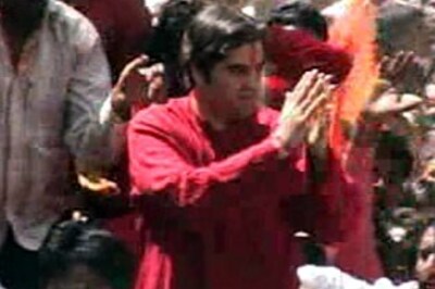 Pilibhit turns saffron as Varun courts arrest