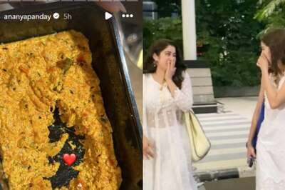 Ananya Panday Can't Stop Raving About 'Best Paneer Bhurji' Sent By Janhvi Kapoor; Check Out Her Reaction