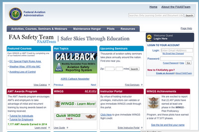 How to Start Free Online Pilot Training with FAA Safety.gov