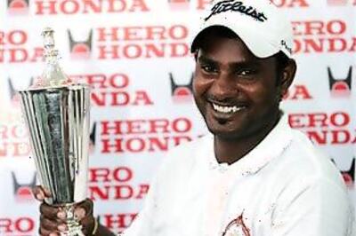 Muniyappa stuns favourites to win Indian Open golf