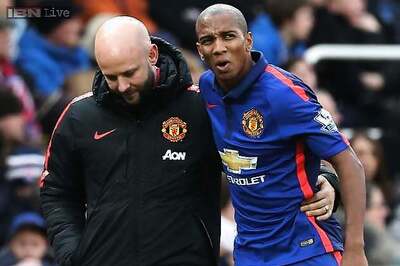 Ashley Young suffers hamstring injury