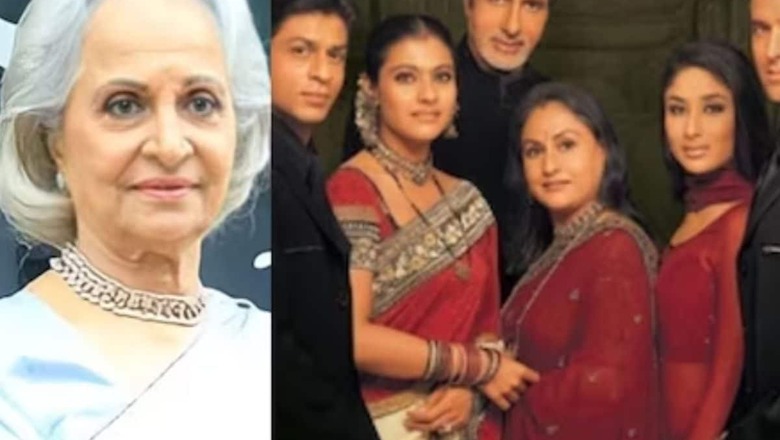 Happy Birthday, Waheeda Rehman: Did You Know She Had To Leave Kabhi Khushi Kabhie Gham Midway?