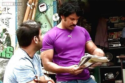'I' behind the scenes: Vikram fashions himself after Arnold Schwarzenegger, then loses 25 kgs; Shankar transforms Amy Jackson into a motorcycle