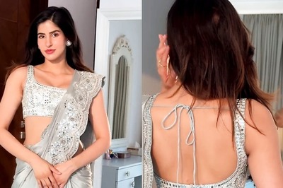 Sexy! Sakshi Malik Flaunts Her Curves In Grey Metallic Saree, Hot Video Goes Viral