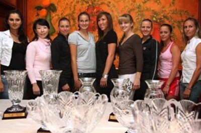 In pics: Young women all set for tennis championship