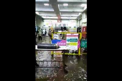 Rains Plays Havoc as Water Enters J J Hospital's Ground Floor in Mumbai