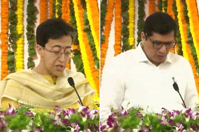 AAP’s Atishi is Delhi’s New Education Minister, Saurabh Bharadwaj Gets Health; Both Take Oath