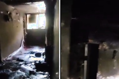 Watch: Horrific Video Shows Completely Charred Flat After AC Explosion