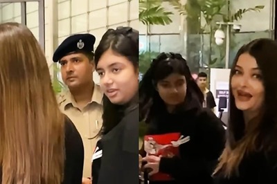Concerned Aaradhya Bachchan Shouts 'Careful' After Paparazzi Startled Her, Aishwarya Rai at Airport | Watch