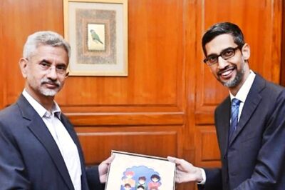 Google CEO Sundar Pichai Calls on EAM Jaishankar