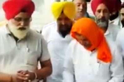Harish Rawat Fulfils Promise of Penance, Cleans Shoes, Sweeps Floor at Gurdwara over 'Panj Pyaare' Remark | WATCH