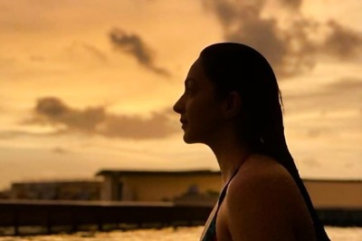 Kiara Advani Stuns in Pool Pic During Golden Hour