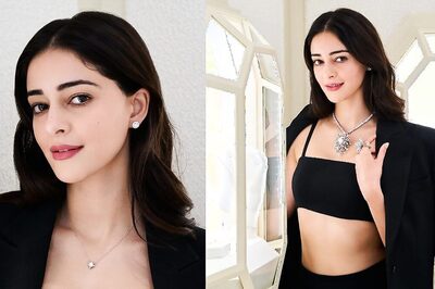 Ananya Panday In A Black Co-Ord Set Dishes Corpcore Fashion; See Pictures
