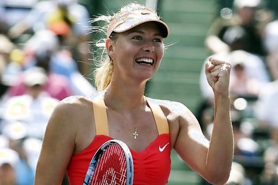 Sharapova beats Wozniacki in Miami